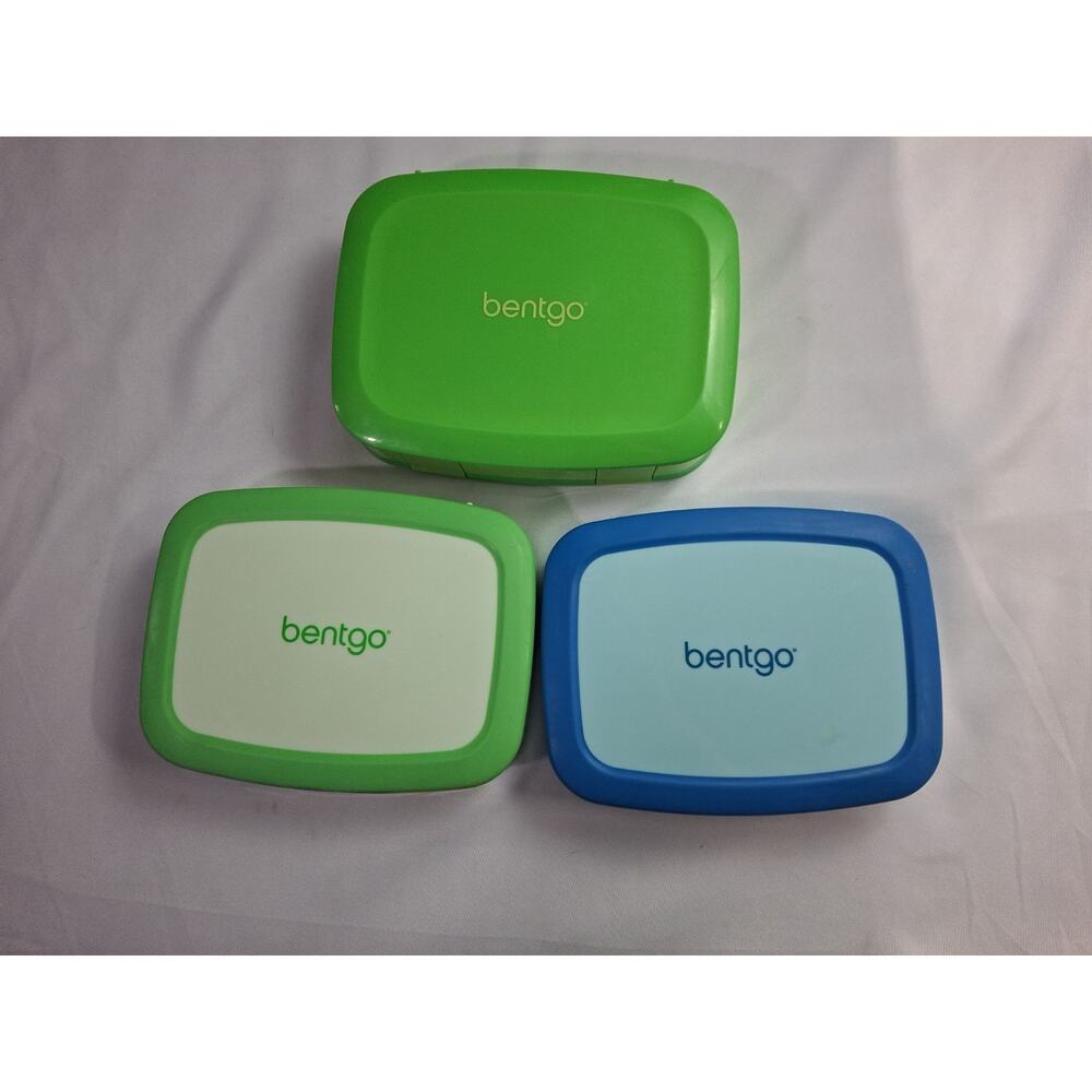 Bentgo Lunch Box Lot of 3 Leakproof Bento Kids Adult Meal Prep